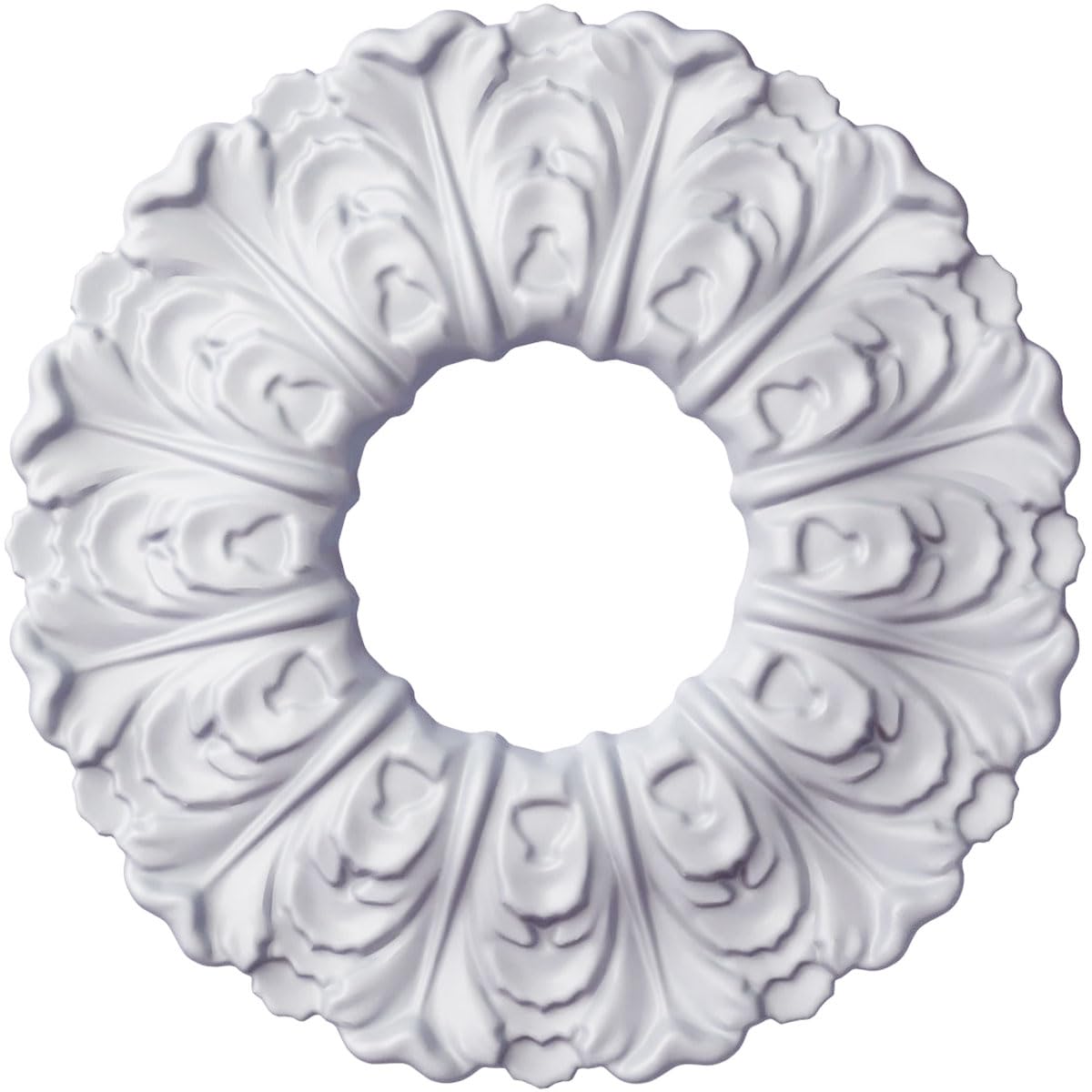 Medallón de techo oculta grietas Ekena Millwork CM03JA blanco 1