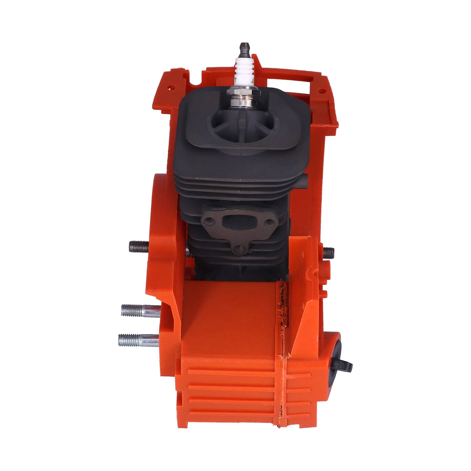 Cilindro del cárter Cilindro del cárter de 40 mm con bujía para Motosierra 136 137 141 142 530071991 Pieza de Repuesto de Alto Rendimiento