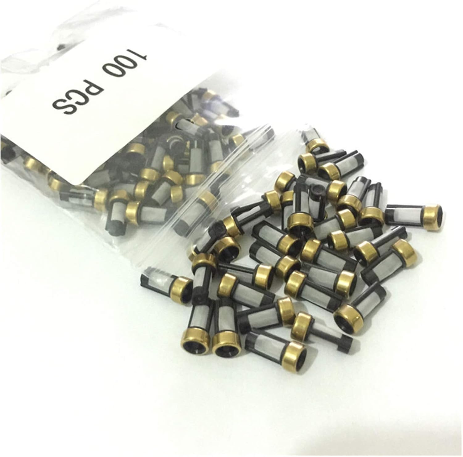 MENGHE TANGZHOU 100pcs Universal Fuel Injector Micro Filter