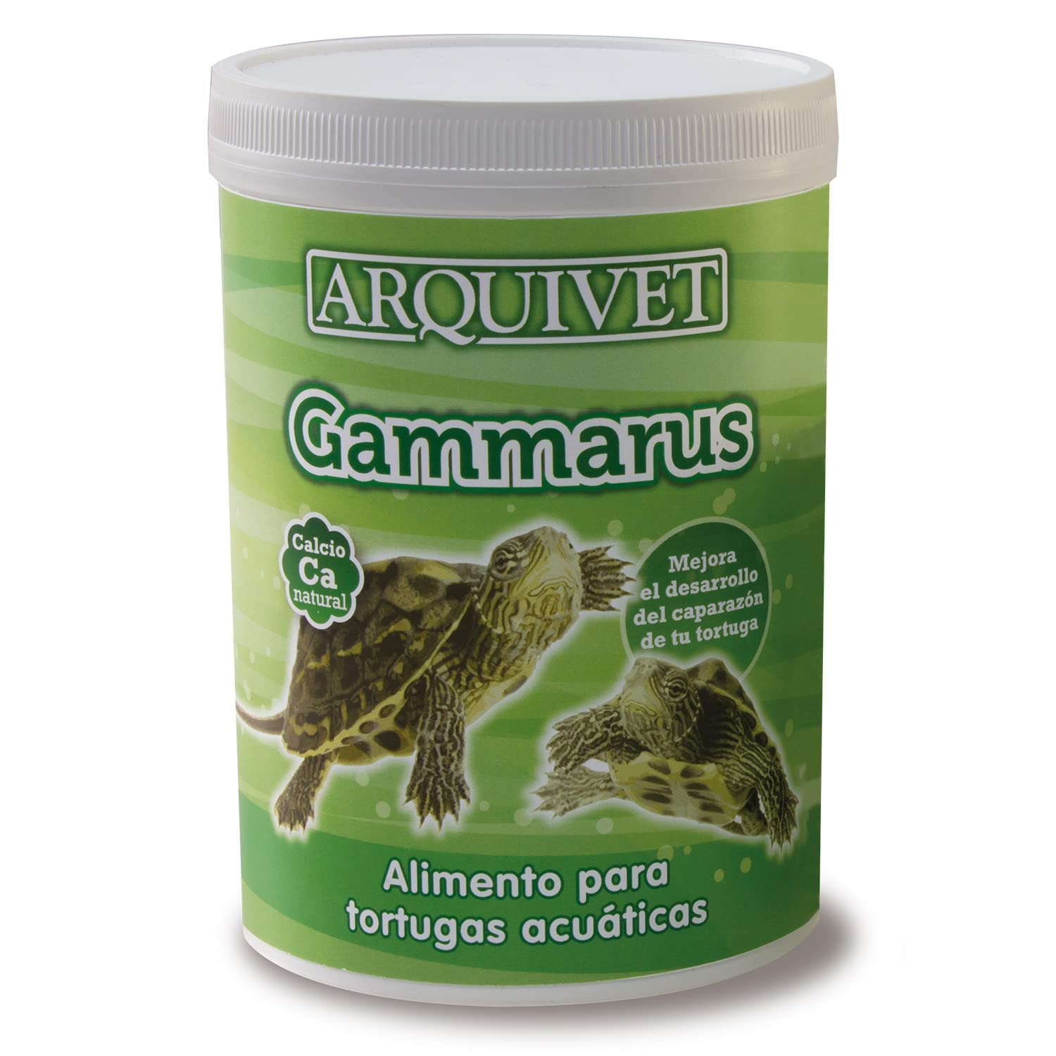 ARQUIVET Gammarus 1050 ml - Comida para Tortugas - Alimentación Natural para Tortugas acuáticas - Alimento Completo para Tortugas de Agua - Alimento Flotante Tortugas