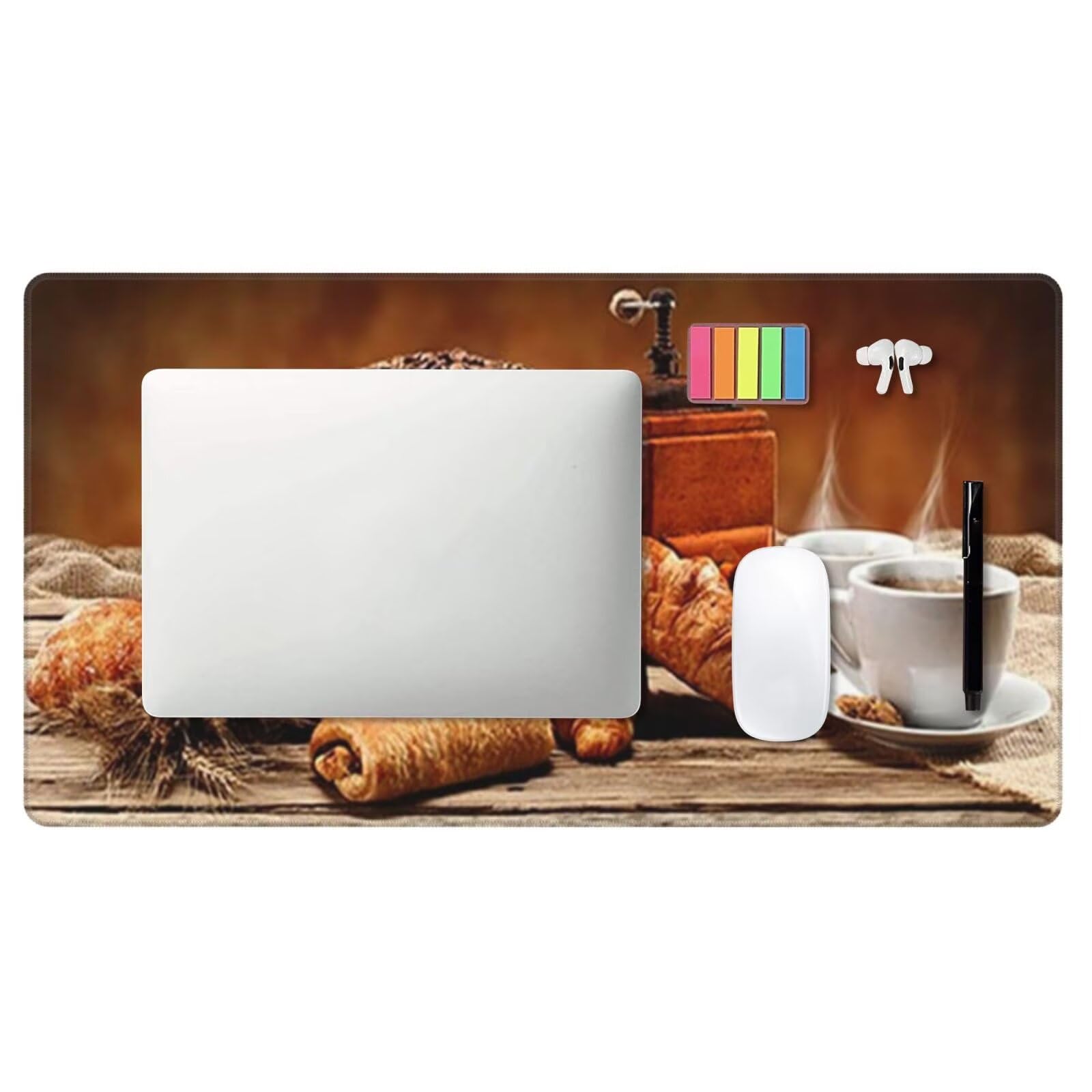 Podkładka pod mysz XXL 1200 x 600 mm, podkładka pod mysz do kawy podkładka pod mysz do kawy XXL 120 x 60 cm, wodoodporna antypoślizgowa podkładka pod mysz biurkowa zszyte krawędzie, podkładka pod mysz