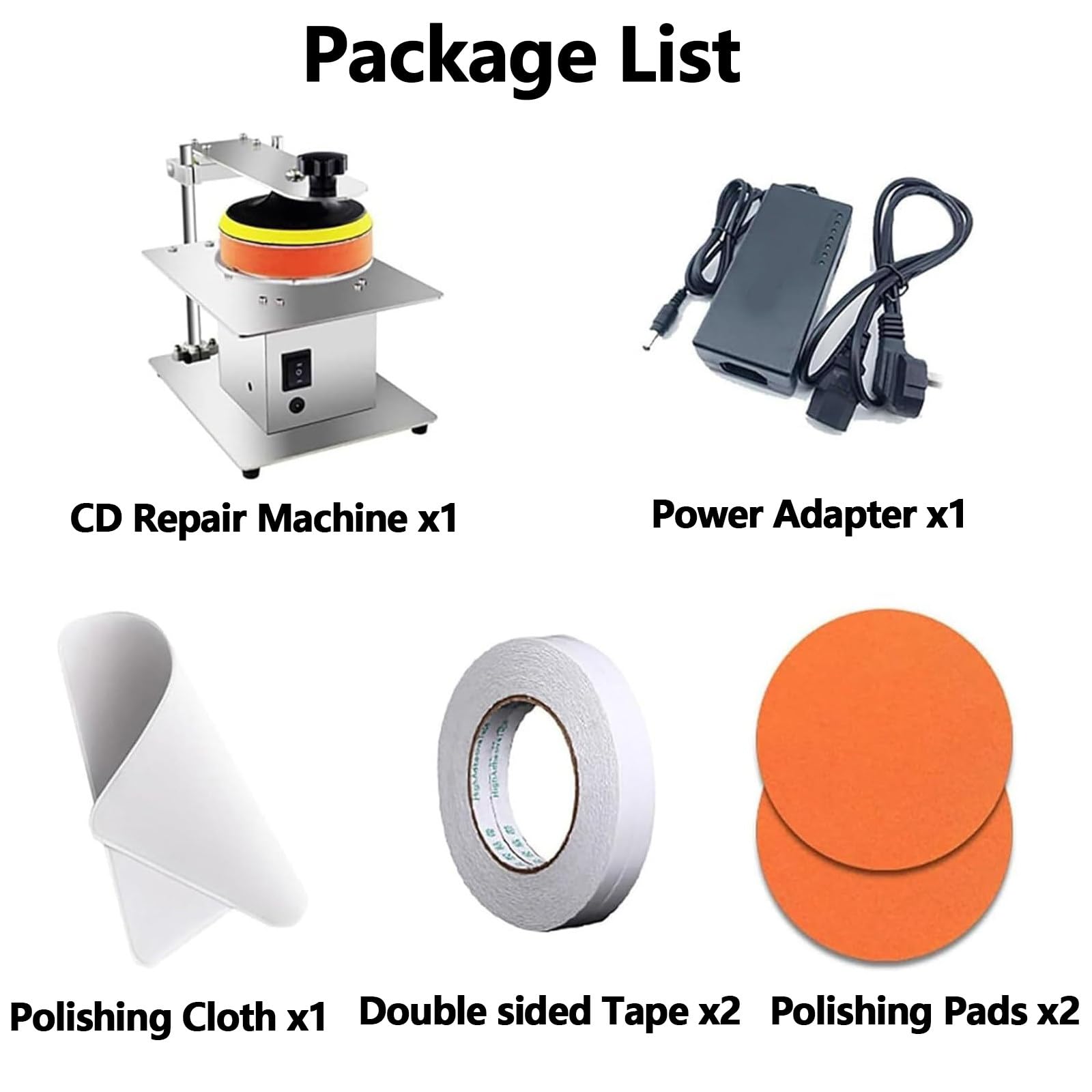 CD DVD Scratch Repair Machine, Restores Scratched Discs, Fix Oxidation, High Success Rate, Spart Zeit für die Datenwiederherstellung