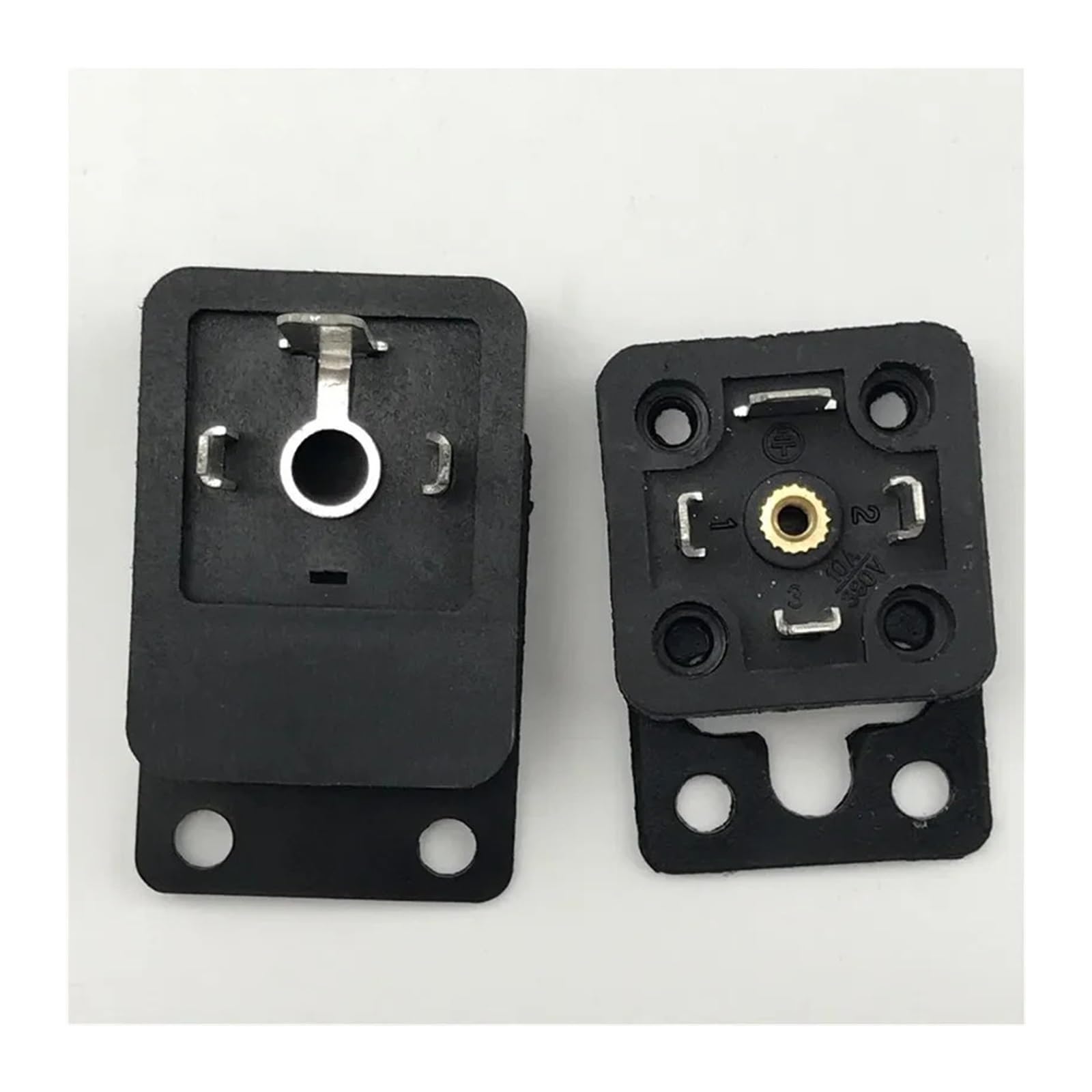 10 pcs/lot DIN43650A Socket pin Connector Junction Box Square Base(B type)