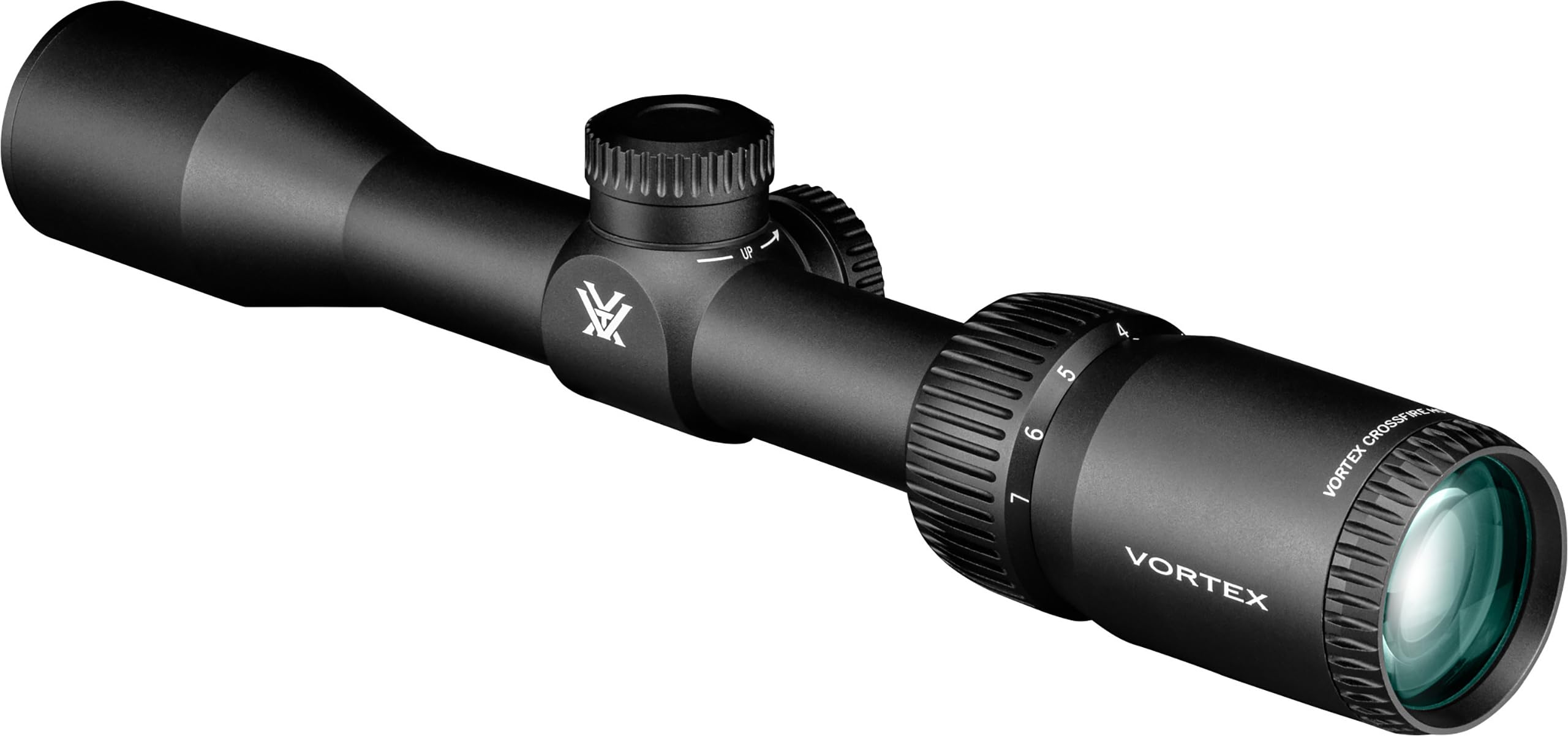 Vortex Crossfire HD 2-7x32 Rimfire Second Focal Plane, 1-inch Tube Riflescope - V-Plex MOA Reticle