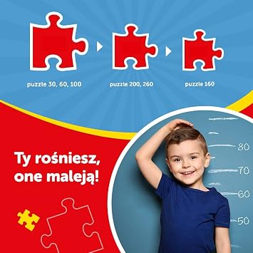 Trefl Puzzles - 4'ü 1 arada - Mickey Mouse iyi günler/Disney Standart Karakterleri