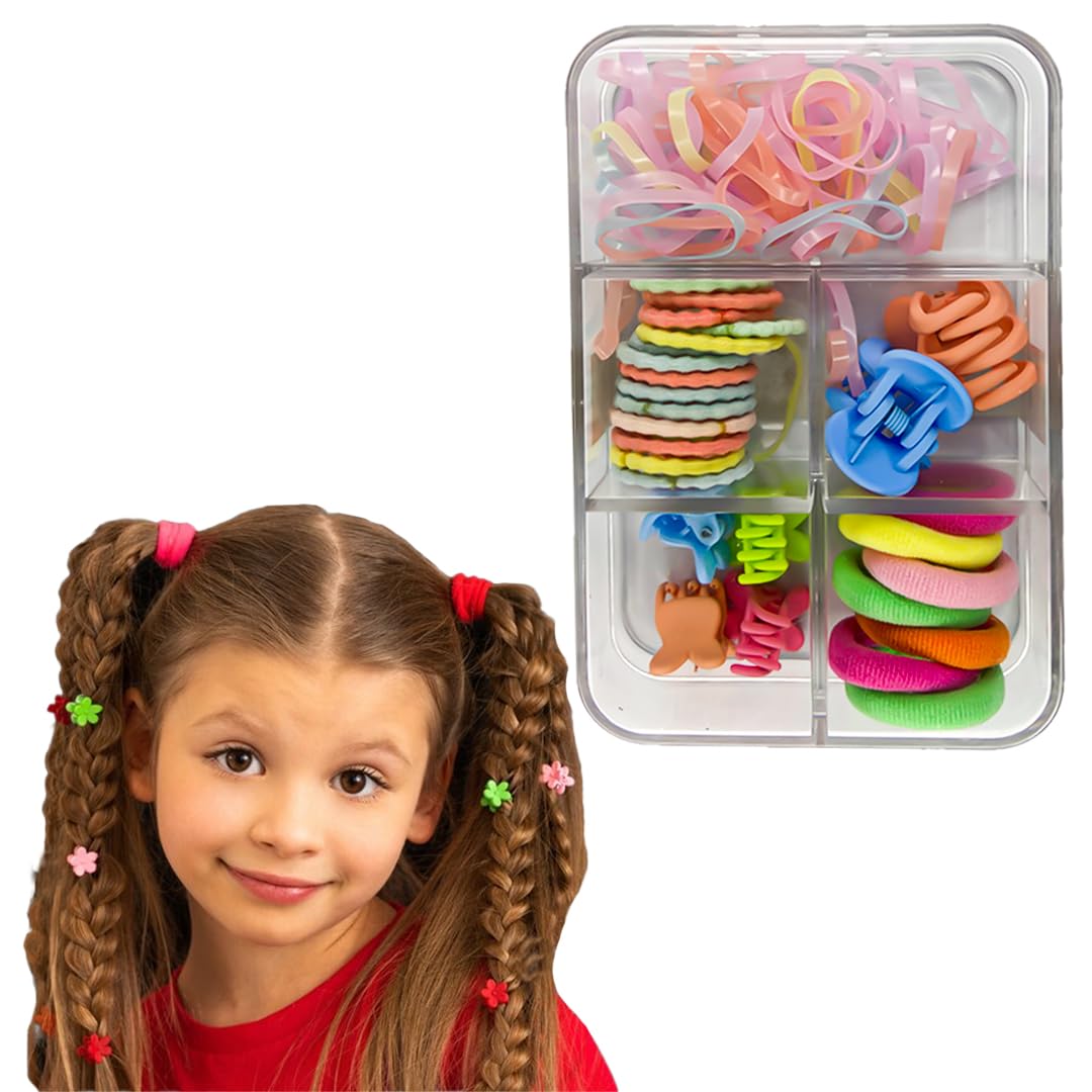 TEMPERIA Hair Accessories for Girls, Kids, Baby Girls - Cute Accessories Combo Set - Claw Clips, Rubber Band, Hair Band - MN02 (B0CKHMRHJH) Amazon Price History, Amazon Price Tracker