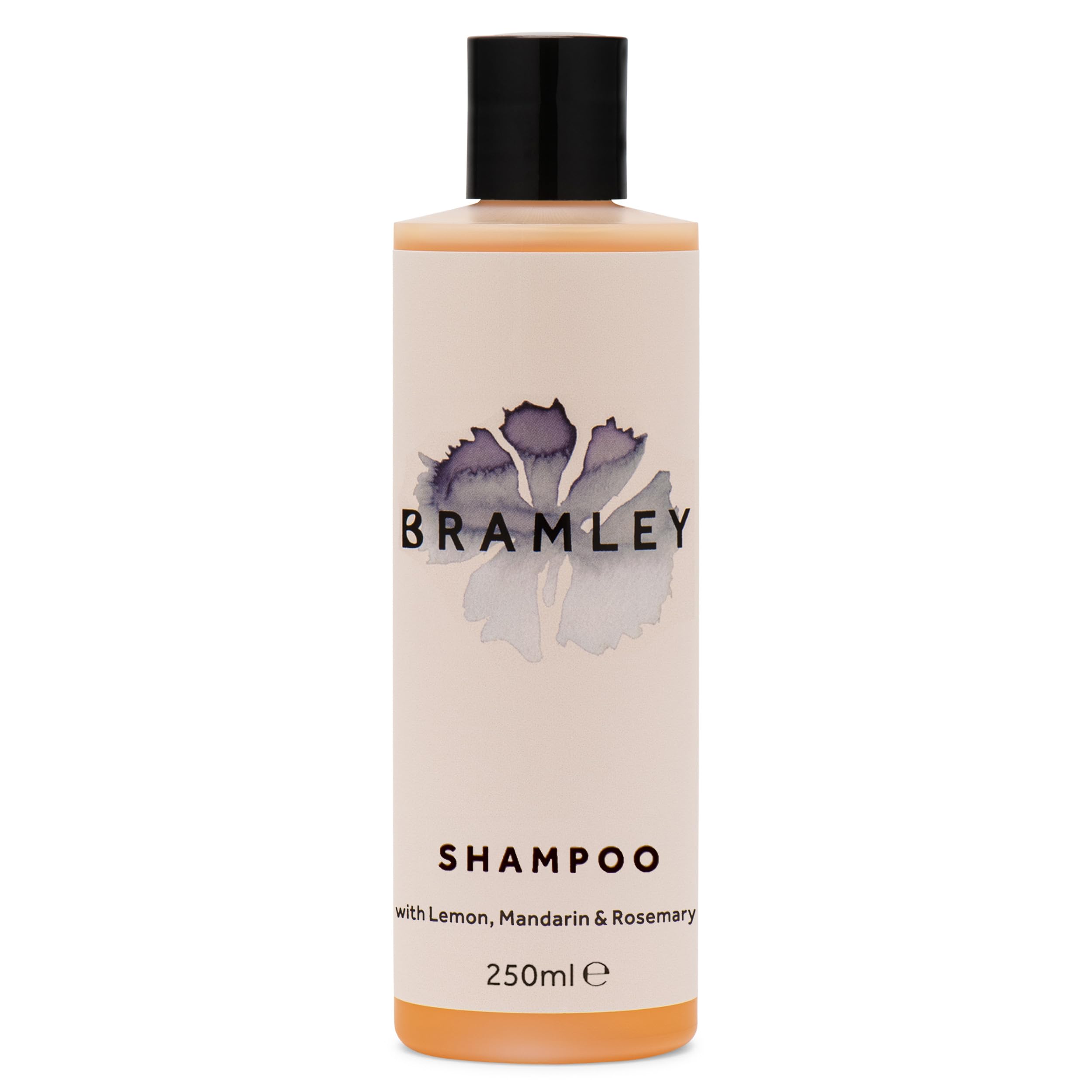 Sponsored Ad – Bramley Shampoo (250ml), Sulphate Free and Natural Shampoo with Rosemary, Lemon & Mandarin Essential Oils, Vegan and SLS Free