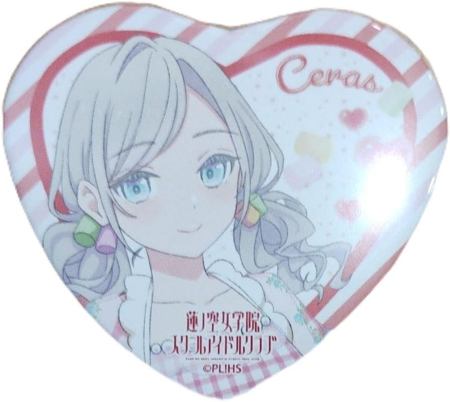 THEキャラ ラブライブ! 蓮ノ空 セラス 柳田 リリエンフェルト 缶バッジ