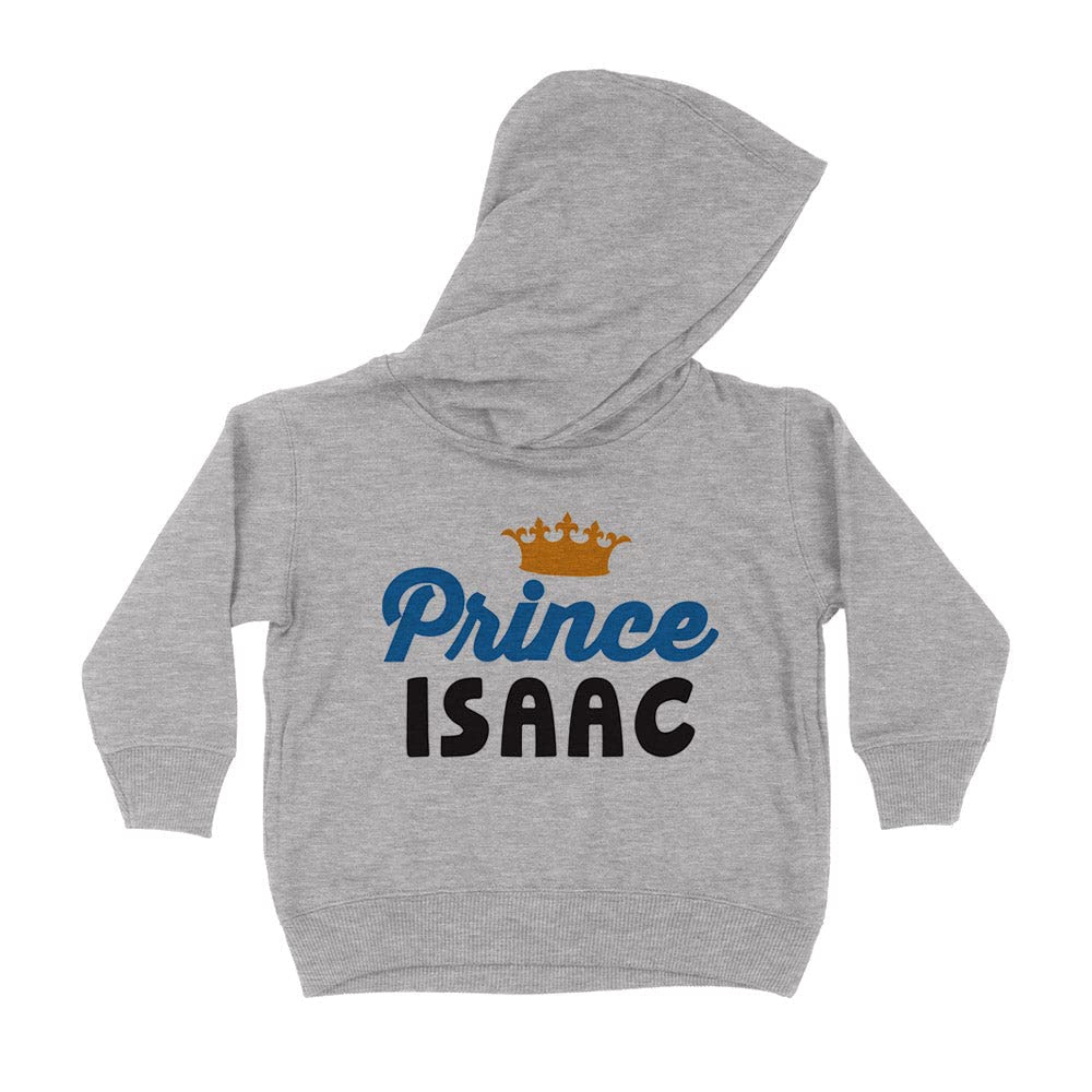 Prince Isaac Kids Hoodie Sweatshirt Toddler 4T Heather Grey