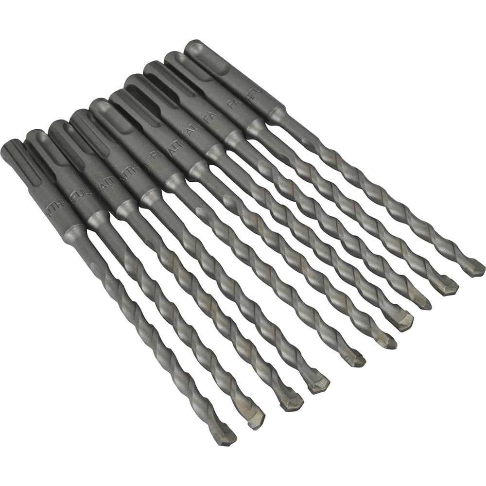 Faithfull SDS Plus Drill Bit 7mm OL: 160mm WL: 100mm Bulk 10