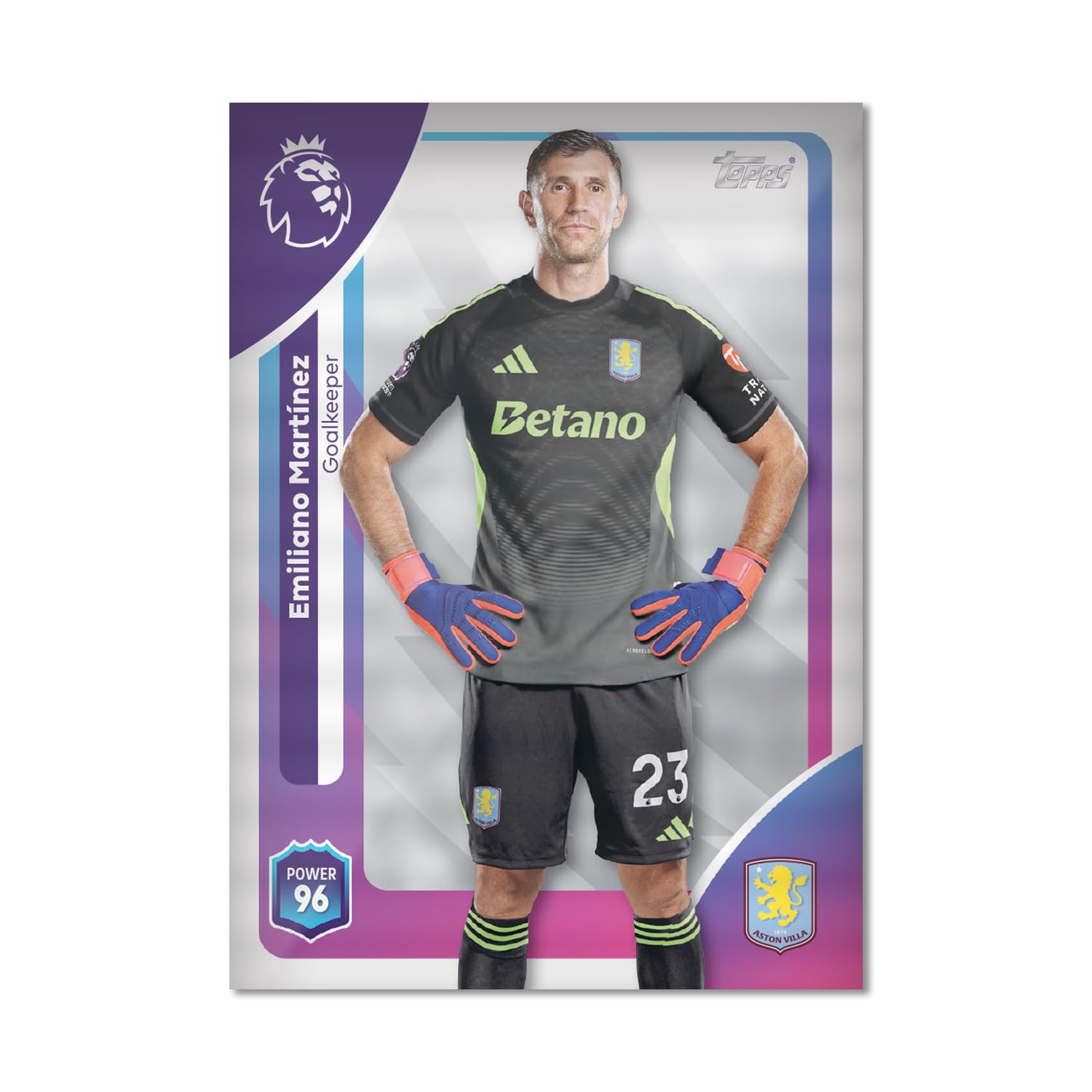 Topps Premier League 2026 – Édition Debut – Boîte en métal Golden Boot – Contient 57 Cartes Dont 7 Cartes Exclusives Golden Boot Le