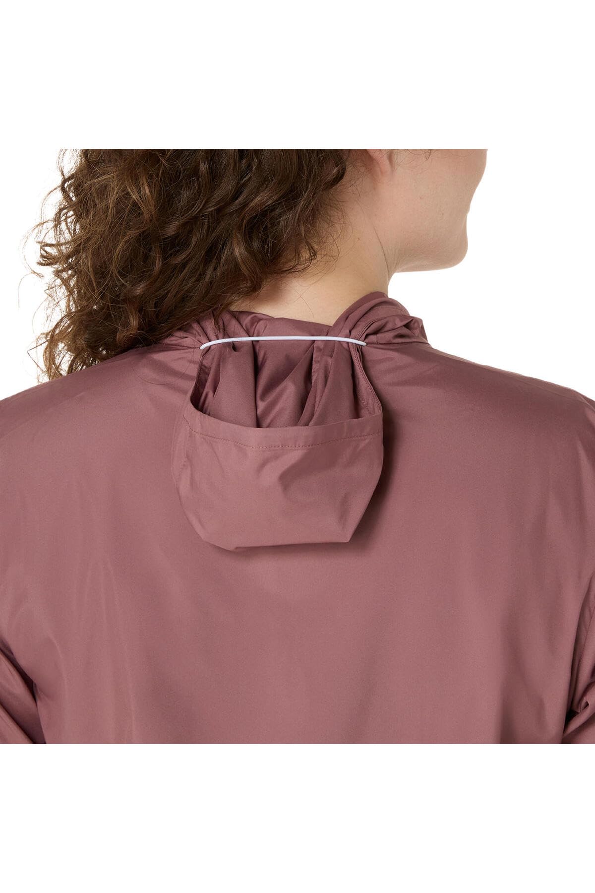 Cortavientos Asics Core Jacket Rojo Rubble 2012D180-600 Chaqueta Running Mujer