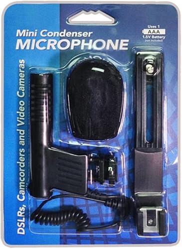 Synergy Digital Micrófono externo de cámara compatible con Sony ZV-1F Vlogging Digital Camera Micrófono externo