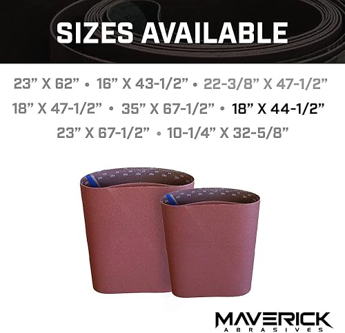 Miniatura 3 de Maverick Abrasives Correa de alimentación para lijadora de tambor, correa de repuesto para lijado de tambor para carpintería con Grizzly G0458,