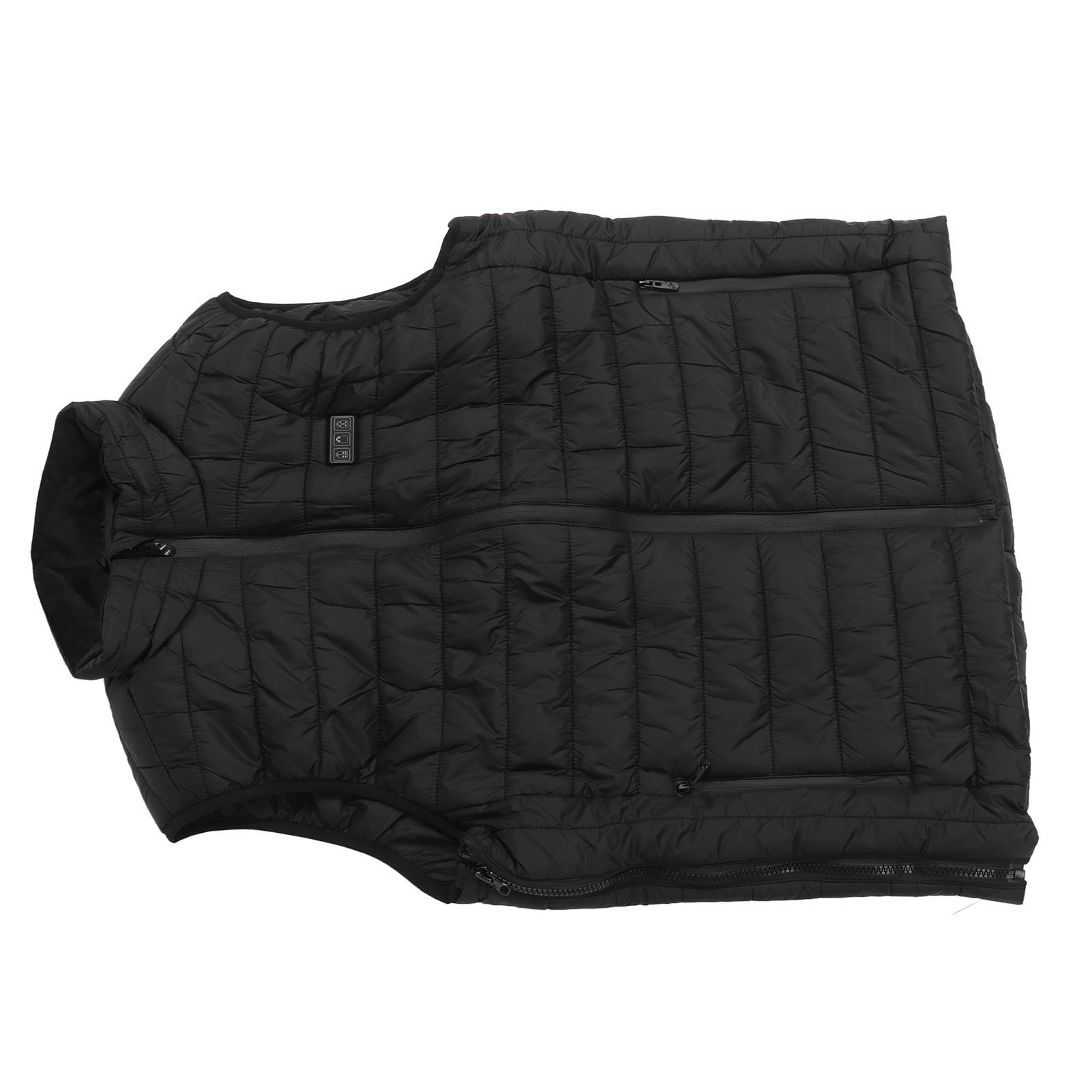 Beheizte Weste, 15 Pads, 3 Temperaturkontrolle, Wasserdicht, Winddicht, Elektrische Kleidung für Outdoor, Winter, Leicht, Mann und Frau, Polyester, XL, 2XL, 3XL