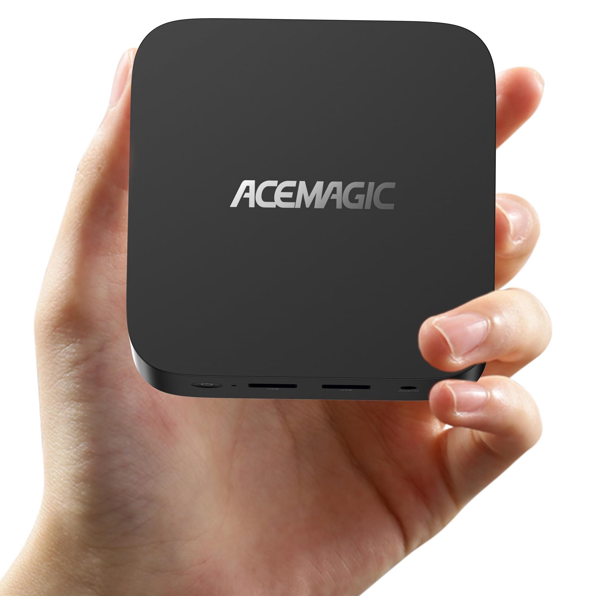ACEMAGICIAN V1 Mini PC, Intel Twin Lake-N150 (fino a 3,6GHz), 16GB DDR4 512GB SSD,Mini Computer con W11 Pro | RJ45 | 4K HDMI+DP | WiFi 5 per Ufficio, Scuola