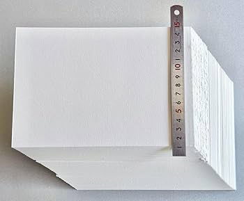 Amazon.co.jp: かきた 201x137mm 100枚 版画 紙 超 水彩 シルク