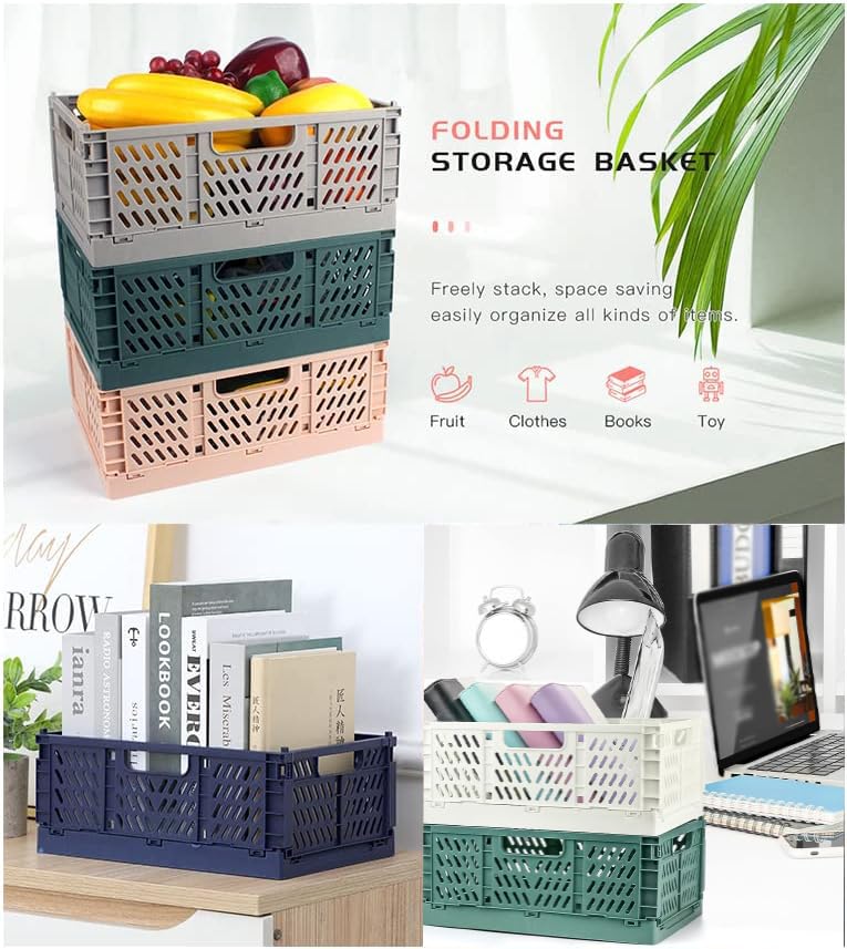 Lot De 4 Organiseurs De Tiroirs Pliables En Plastique Empilable Pour Placard, Boîte De Rangement à Vêtements Pour Chambre, Cuisine, Bureau Et Salle De Bain, Séparateurs De Tiroir Coulissants (Blanc