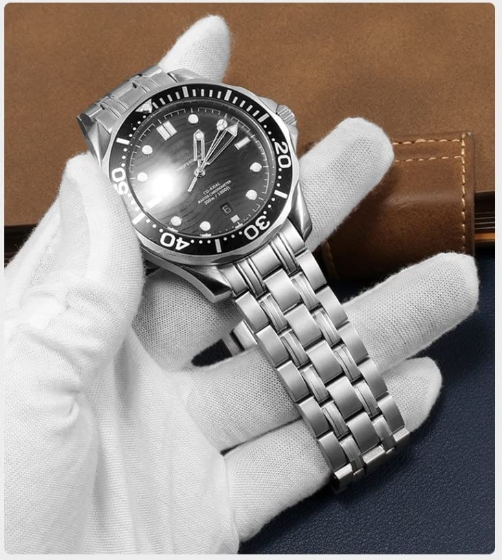 Bracelet montre 20mm Omega Speedmaster Seamaster 300 AT150 - 4