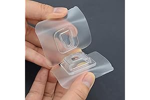 Versatile vilihkc Double Sided Adhesive Hooks for Hassle-Free Hanging
