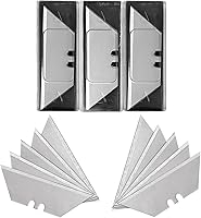 Vickay 30 Pack SK5 Steel Utility Knife Blades - Heavy Duty, Extra Sharp Box Cutter Replacements for Standard Knives w/ Case