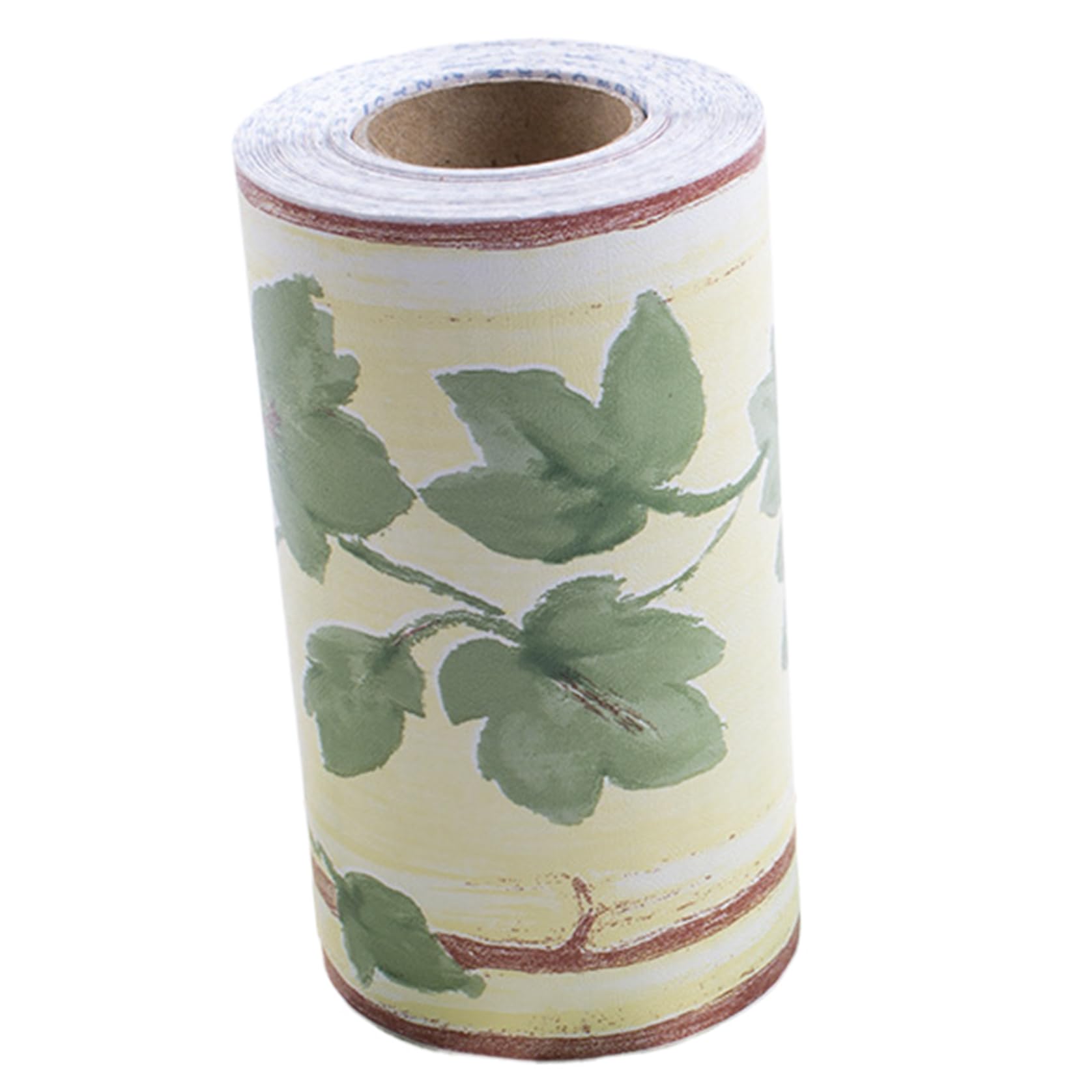 Cunlvyyds 10M/32.8Ft Long Wallpaper Border Green Leaf 32.8 Ft Long Wallpaper Borders Self Adhesive Peel And Stick Borders For Walls, Self Adhesive