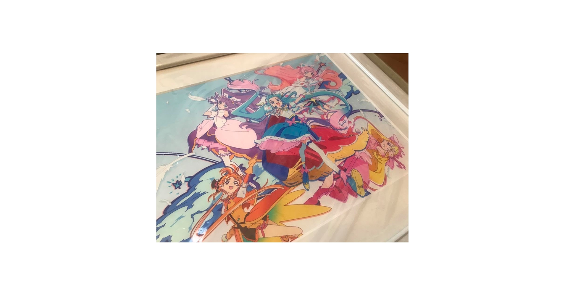 新品 ひろがるスカイ！プリキュア 後期スチール 額装高精細アート 受注生産品 Amazon.co.jp: ひろがるスカイプリキュア 額装高精細アート 後期