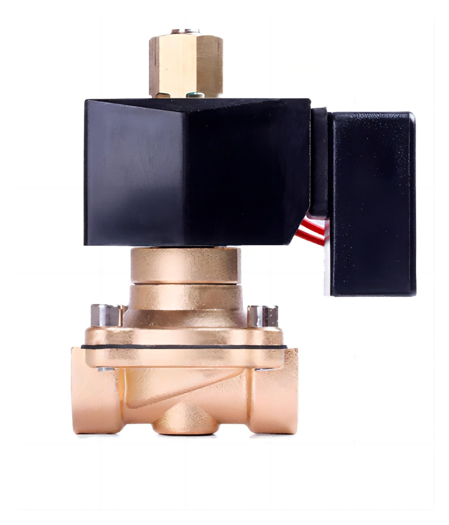 Pihwguvd 45659 1/2'' Brass Non-Hot Normally Open Solenoid Valve 220V 12V 24V For Long-Time Working(Ac220)