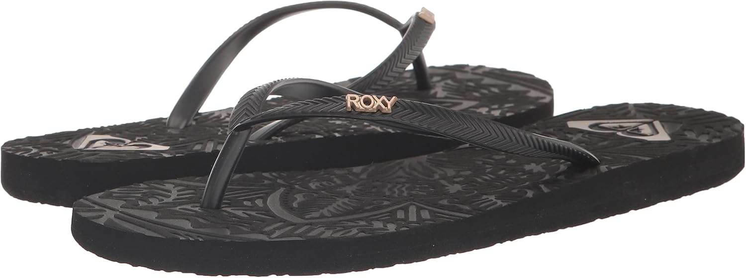 Roxy Women's Antilles II Flat Sandals, Black, 5 - Image 7