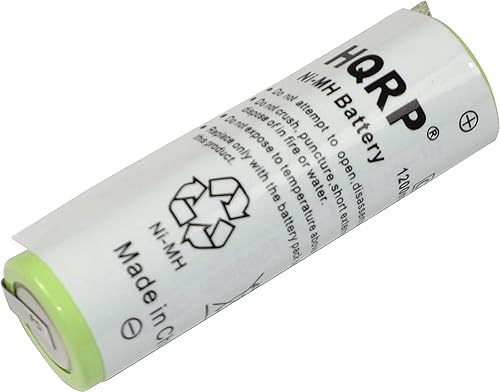 Miniatura 3 de HQRP Paquete de 2 baterías compatibles con afeitadora Braun 7493, 6520, modelos 7564, 7680, 7664, 7690, Remington R-950 R-960 MS3-3700 MS3-4700