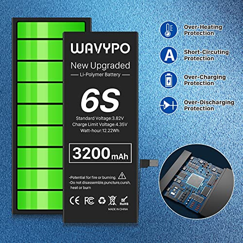 Wavypo 6S201109 Battery For Iphone 6S thumb #5