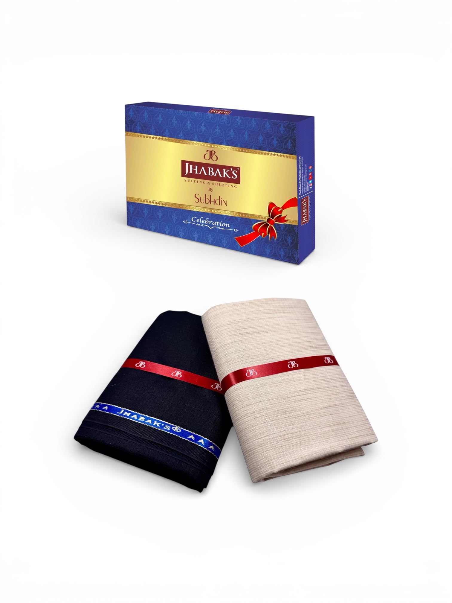 jhabak's Untitched Shirt and Trouser Fabric- Cotton Blend Material - 2.25m Shirt Cloth- 1.20m Pant Piece-picture-42