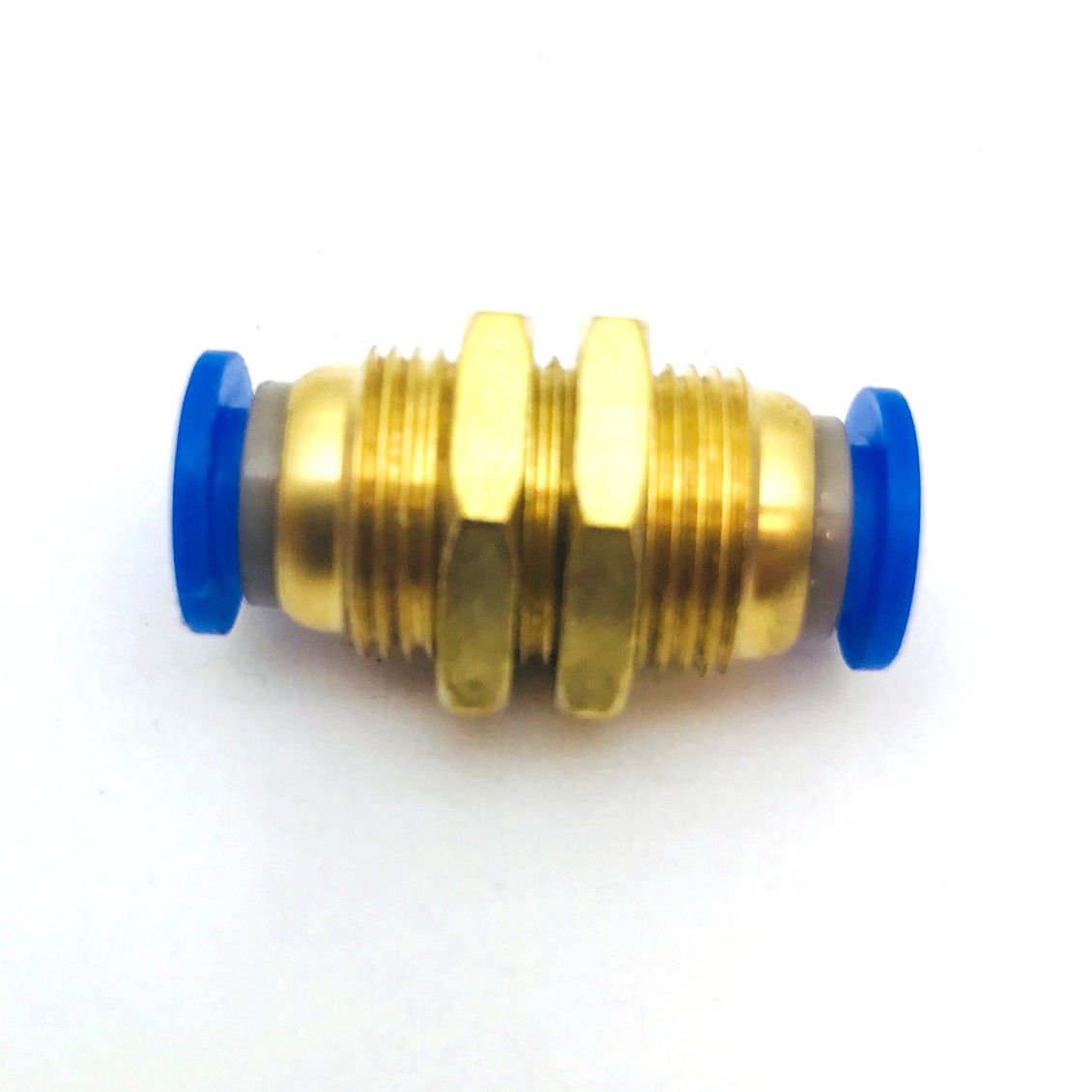 Bulkhead Push in to Connect Tube Tubing Fitting 5/16