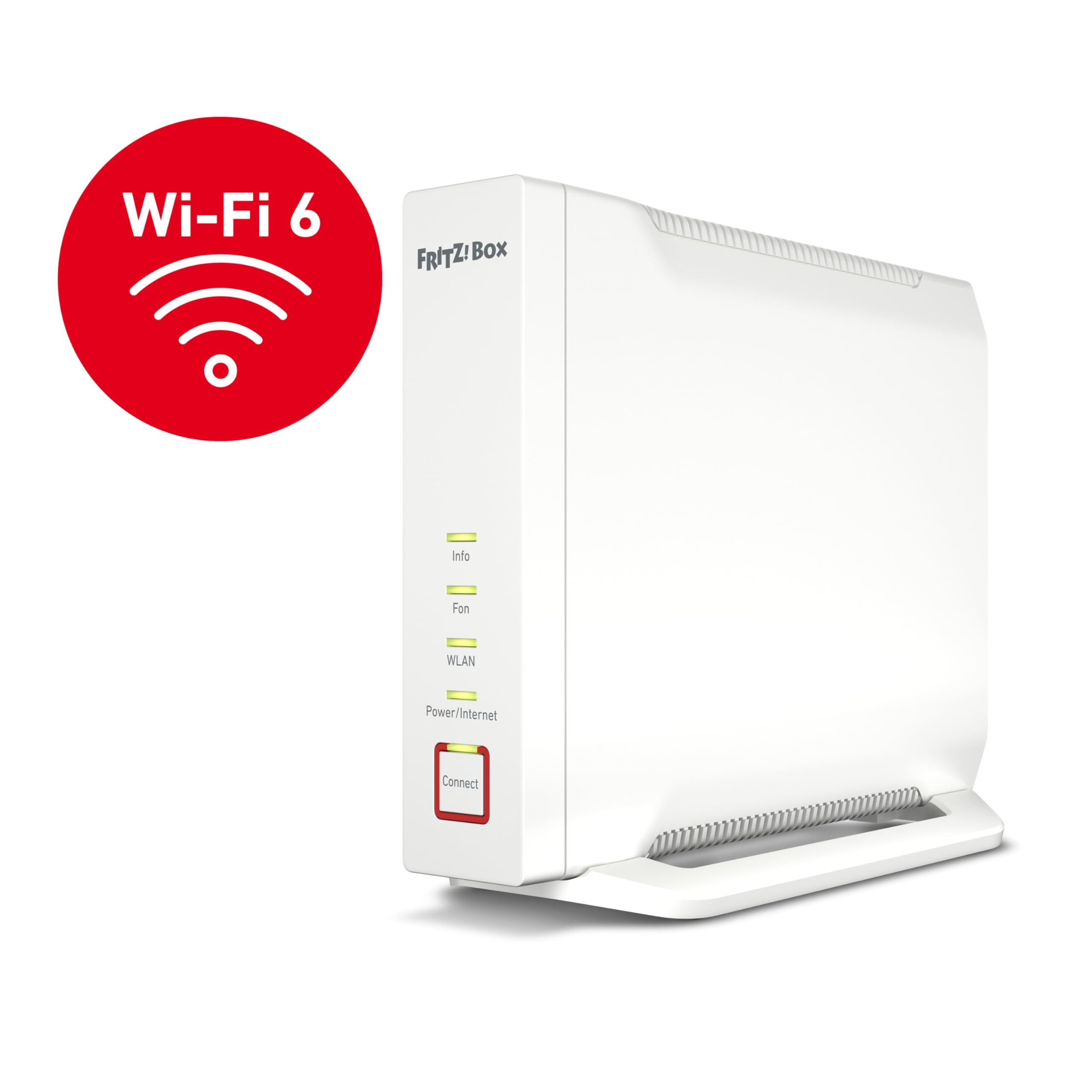 FRITZ!Box 4060 | WLAN-Mesh-Router | Wi-Fi 6 bis zu 5,4 GBit/s | Triband WLAN (2,4/5/5 GHz), für den Anschluss am Glasfaser-, Kabel- & DSL-Modem, 2,5-Gigabit-WAN, WLAN Mesh, Made in Europe