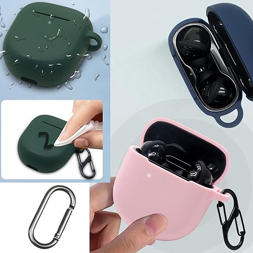 Miniatura 4 de Funda Glow para auriculares Bose QuietComfort II (brilla en la oscuridad), funda de silicona fluorescente para buscador de artículos, soporte