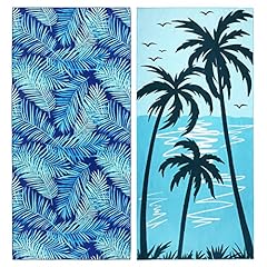 2 Pack- Blue Leaves/Coconut Tree