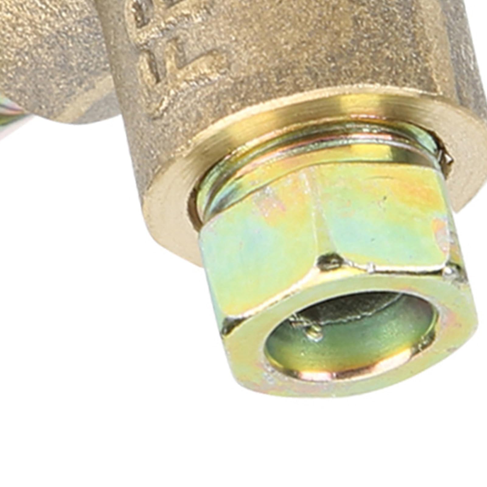 Universel Té de frein à 3 voies, Tuyau M10 3/16 po Frein de voiture 10 mm T-shirt en forme de T Accessoire automobile avec raccord court à 3 écrous mâles pour voiture 1841 PSI / 127 BAR