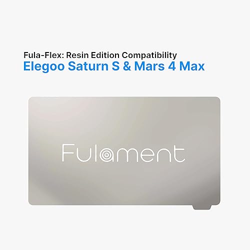Miniatura 2 de Placa flexible de resina 3D para Elegoo Saturn S y Mars 4 Max  Fula-Flex edición de resina  Plataforma de cama magnética de acero inoxidable  204 x
