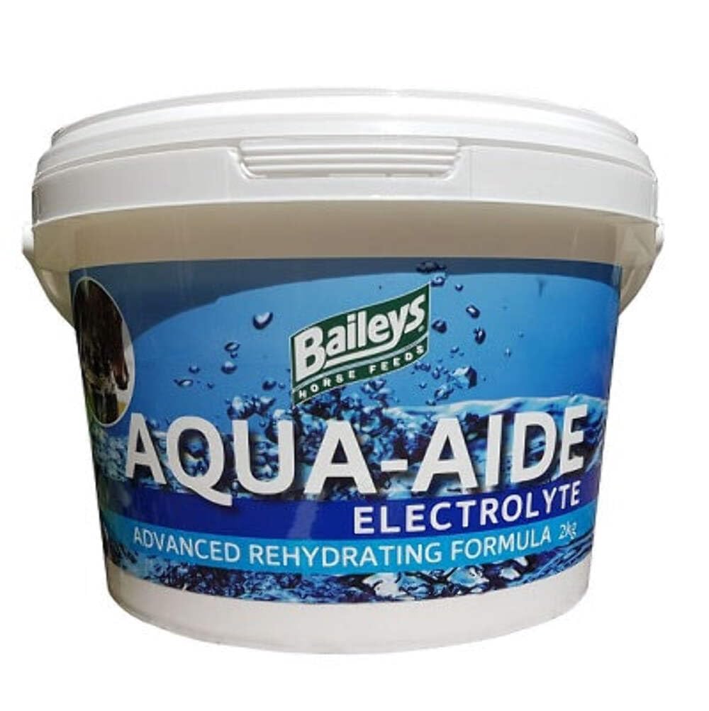 Baileys Aqua-Aide Electrolyte for Horses 2kg - Palatable Powder to Replace Salts Lost Through Sweating and Support Hydration