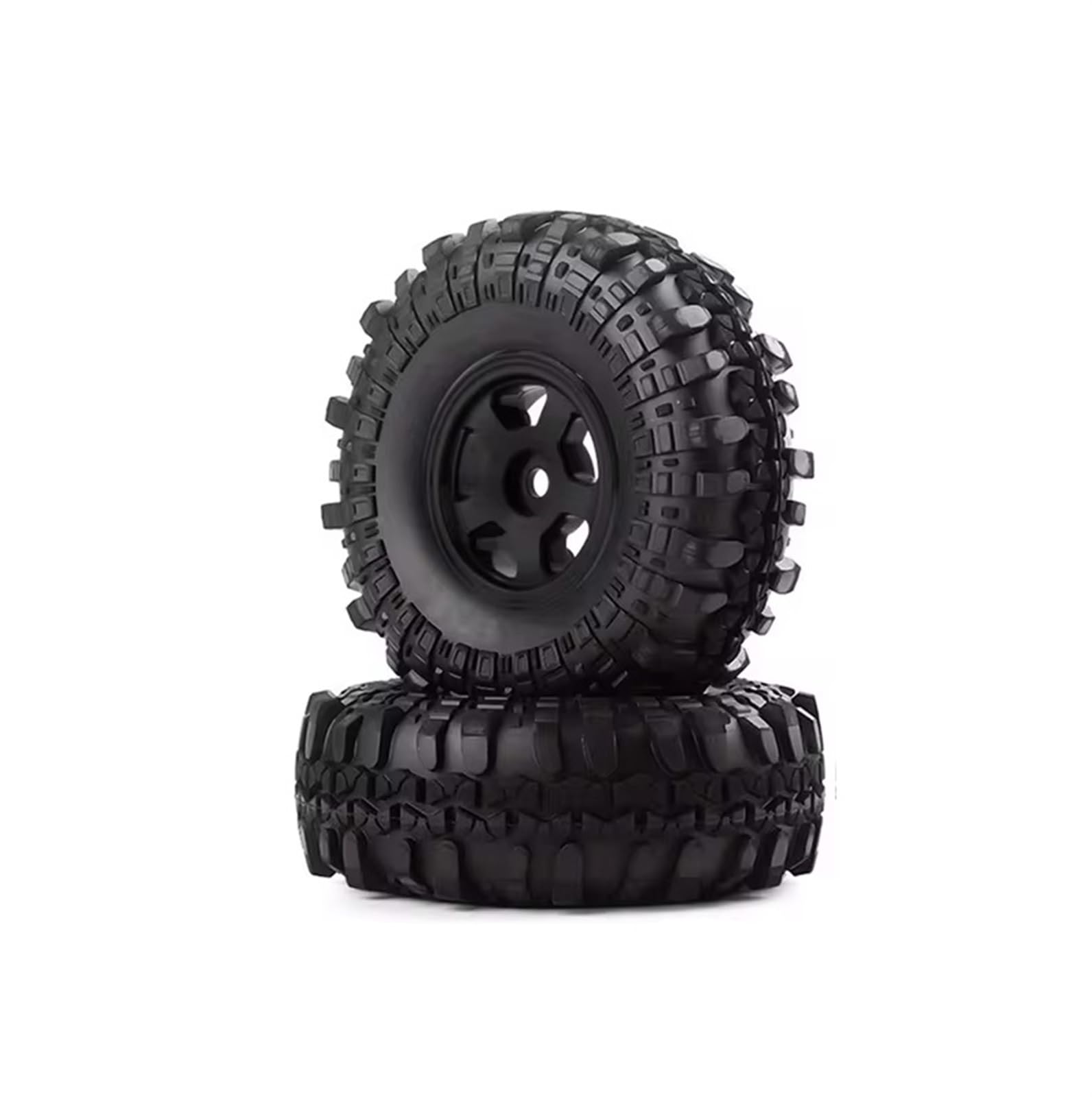 RC Pneus Jante Compatible avec Axial SCX24 Voiture sur Chenilles RC 1/24 Ensemble De 4 Jantes De Roue À Talon en Métal 1.0, Pneus, Pièces De Mise À Niveau, Accessoires