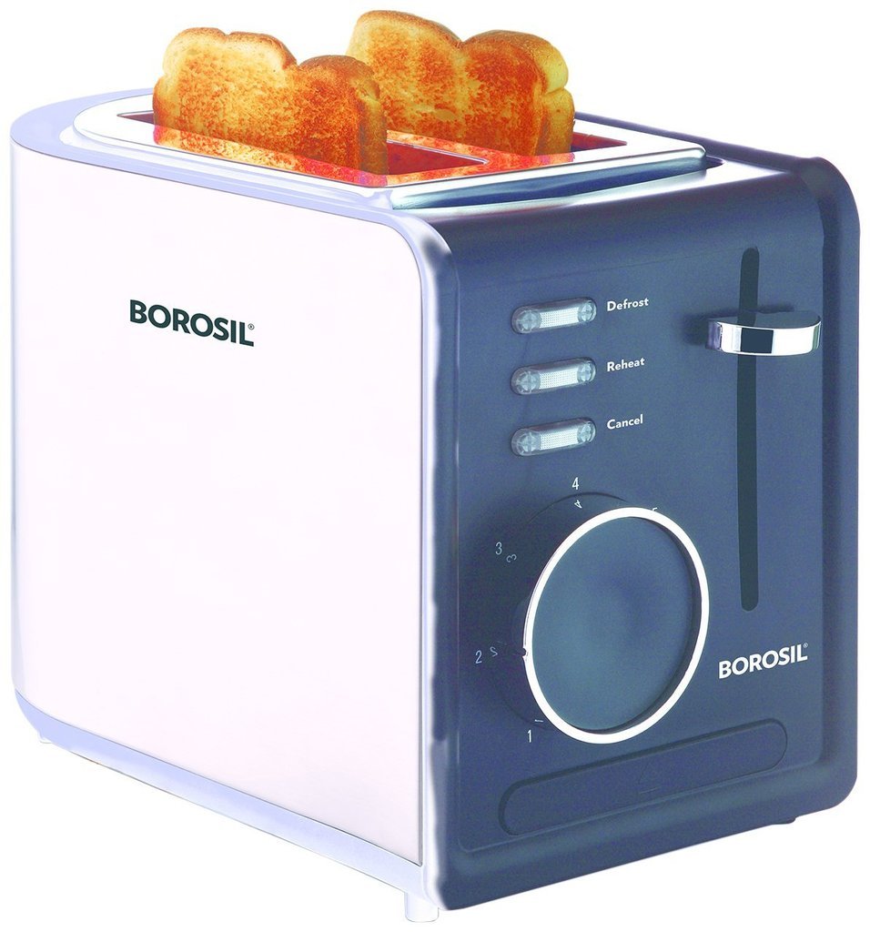 Borosil BTO850WSS21 850-Watt Krispy Pop-up Toaster (Black)-image-47