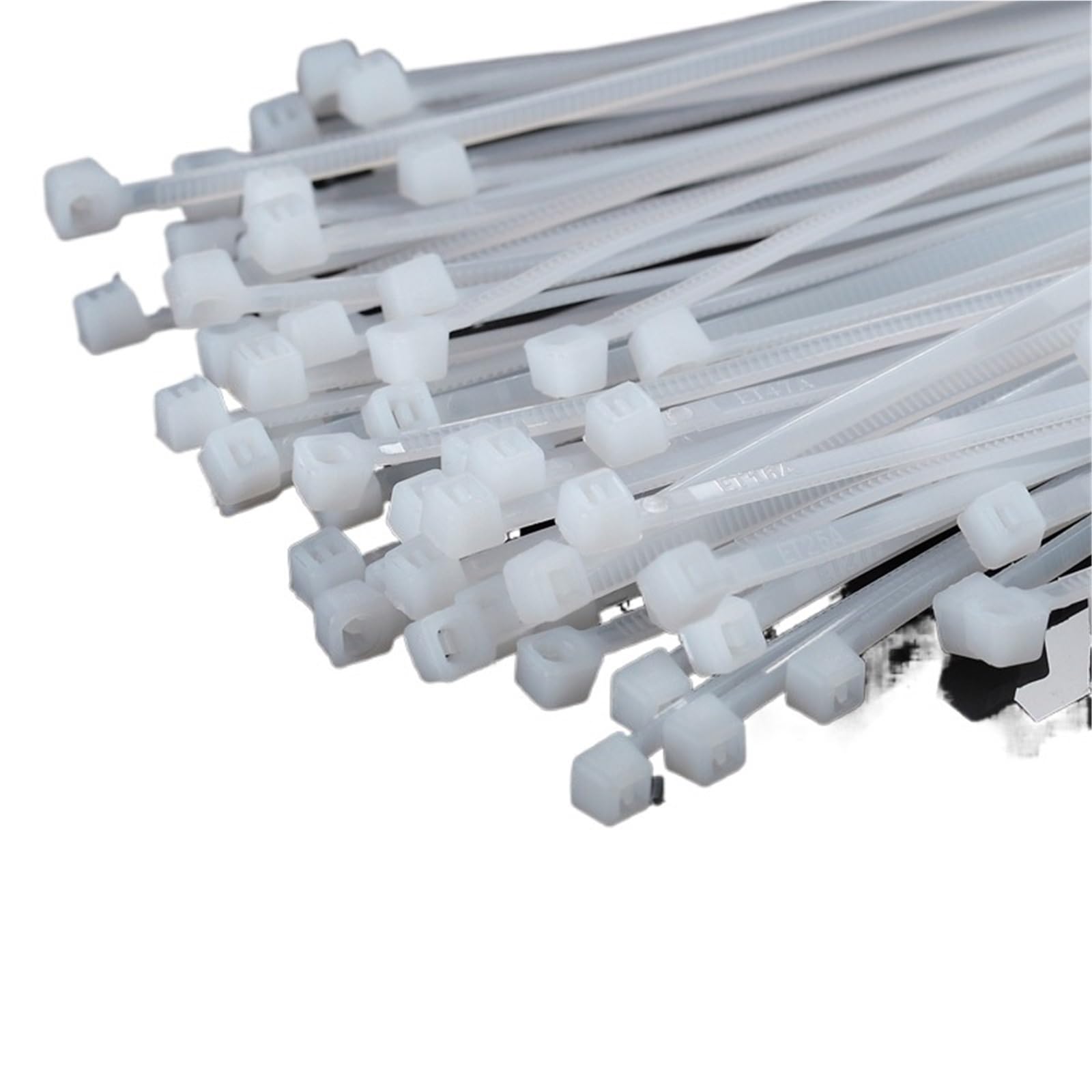 cinturón de plástico, Bridas de nailon autoblocantes (paquete de 10) en varios tamaños (200-500 mm)(10x200-10pcs)