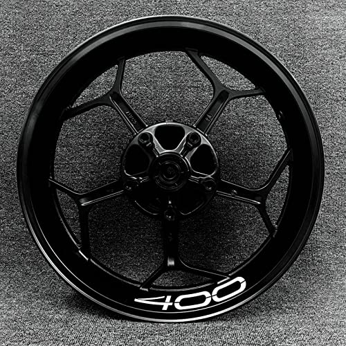 Motorrad-Innen- Und Außenradnaben-Aufkleber, Dekorative Felge, Wasserdicht, Hochreflektierend, Für Kawasaki Z400 Felgenaufkleber(Color:8)