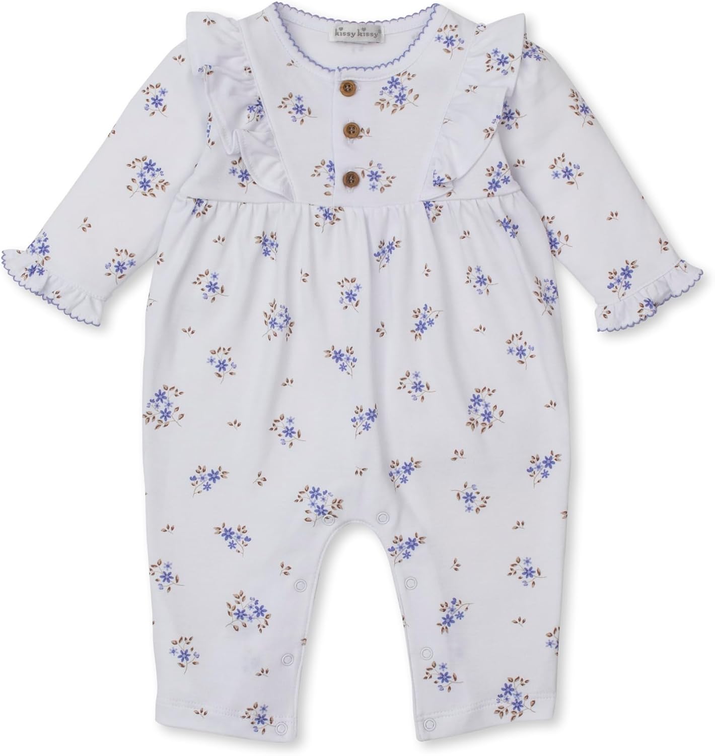 Kissy Kissy Baby Girls Infant Tiny Blossoms Print Playsuit