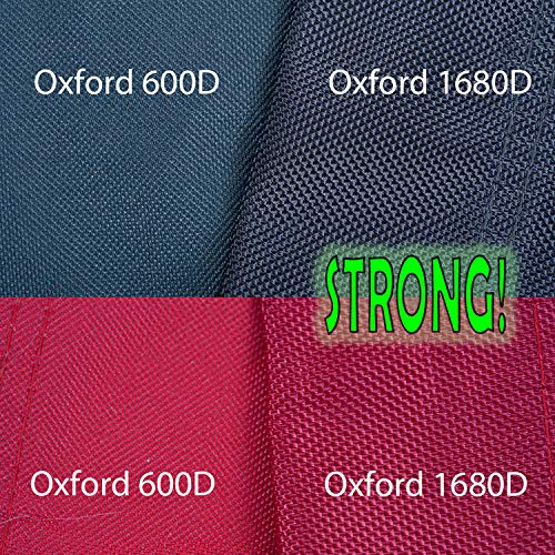 2Pet Elevated Cooling Pet Bed, Pet Cot, Dog Bed With Breathable Mesh Fabric, Orthopedic, Easy Clean For Small, Medium, Large, Extra Large All Breeds And New Improved Nylon 1680D, Meshed (X-Large, Red) #TOP5