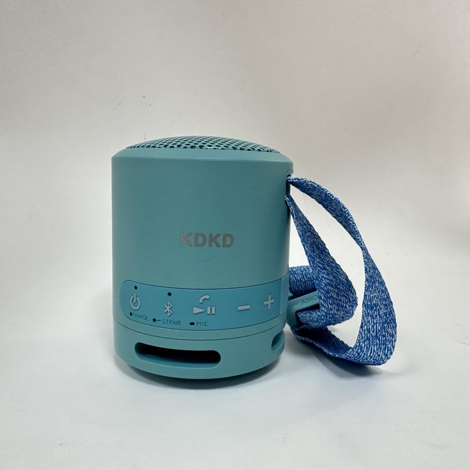 KDKD Waterproof Bluetooth Speaker – Portable Wireless Outdoor Speaker with 20H Playtime, HD Bass, Built-in Strap for Camping