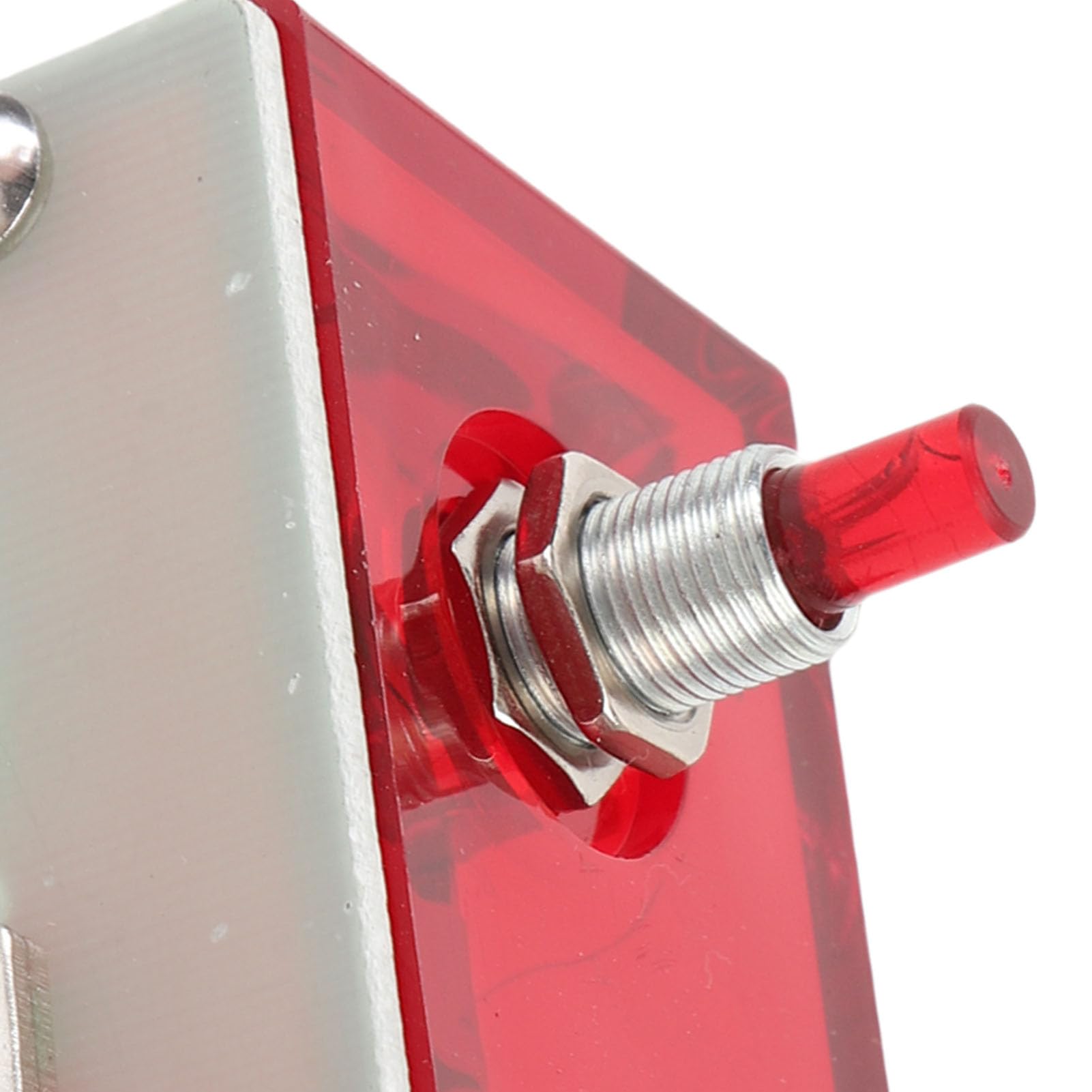 Dilwe 117 Interruptor Magnético Botón Pulsador Interruptor Magnético 25700071 Pestillo de Encendido Caja Resistente a la Intemperie Reinicio Manual para Apagado del Motor del Generador Panel Murphy