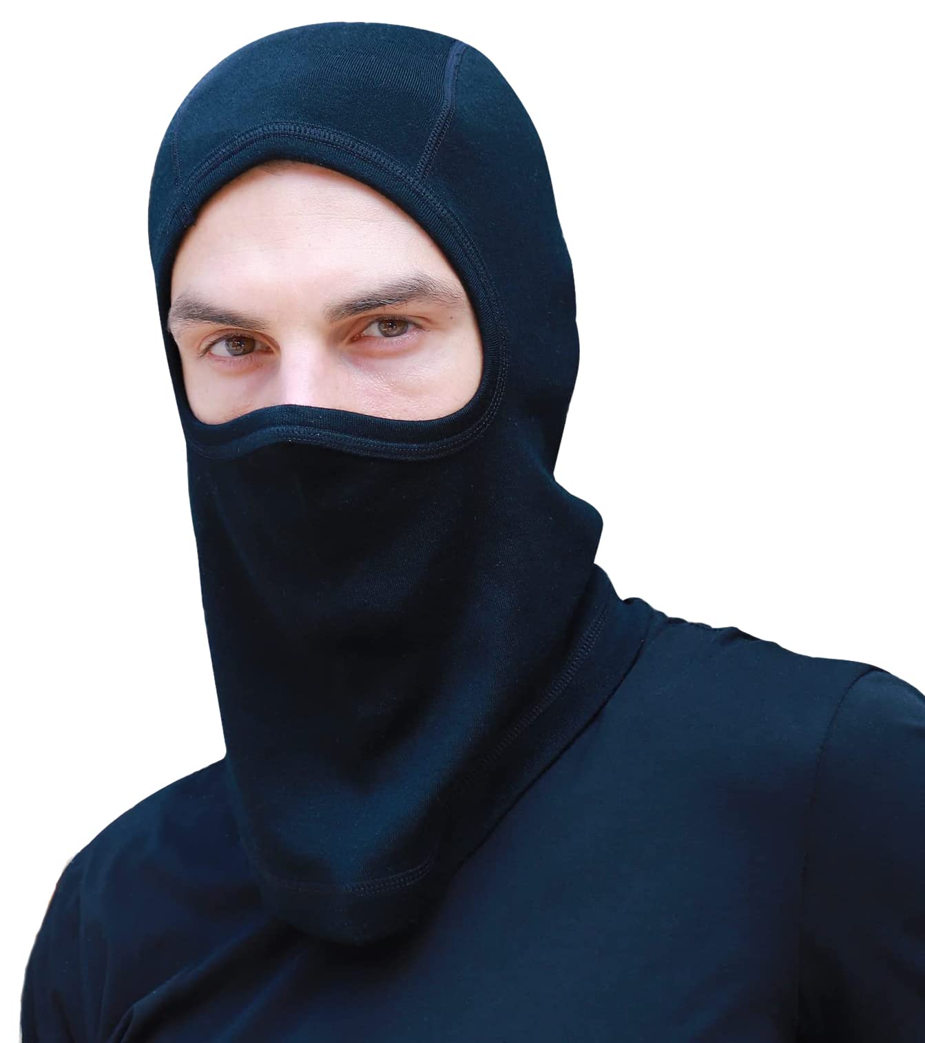 METARINOwomens Wool Neck Gaiter Multipurpose Headwear Headband Face Scarf Cover Mask Mask-dust Sun Protection Headwear