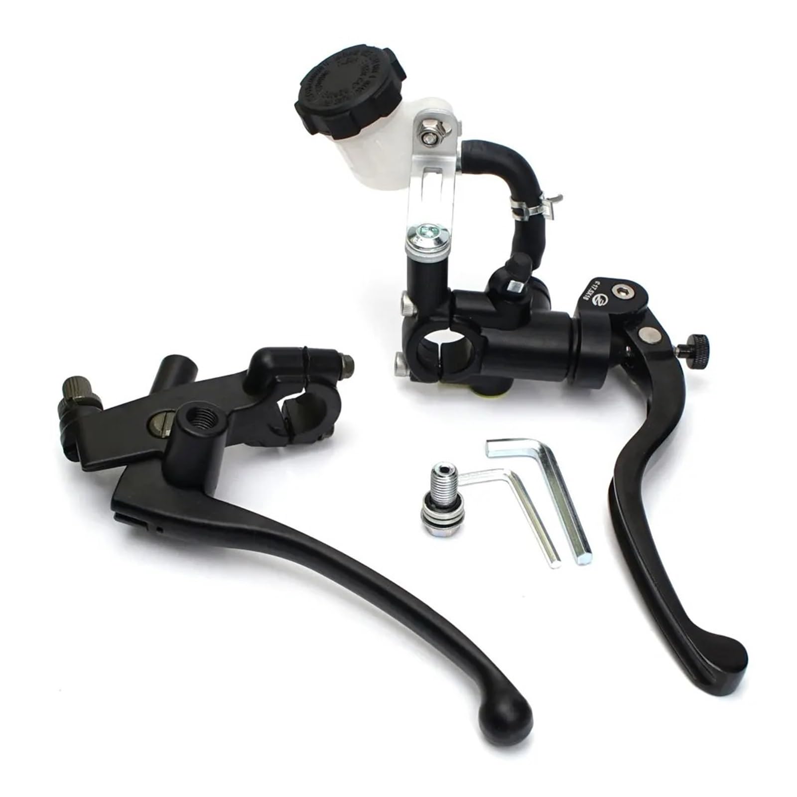 Bskwaq One Pair Motorcycle Brake Clutch Levers For Kawasaki Cafe Racer Part 17.5 Rcs Motorcycle Brake Master Cylinder Clutch Radial Pump 22Mm