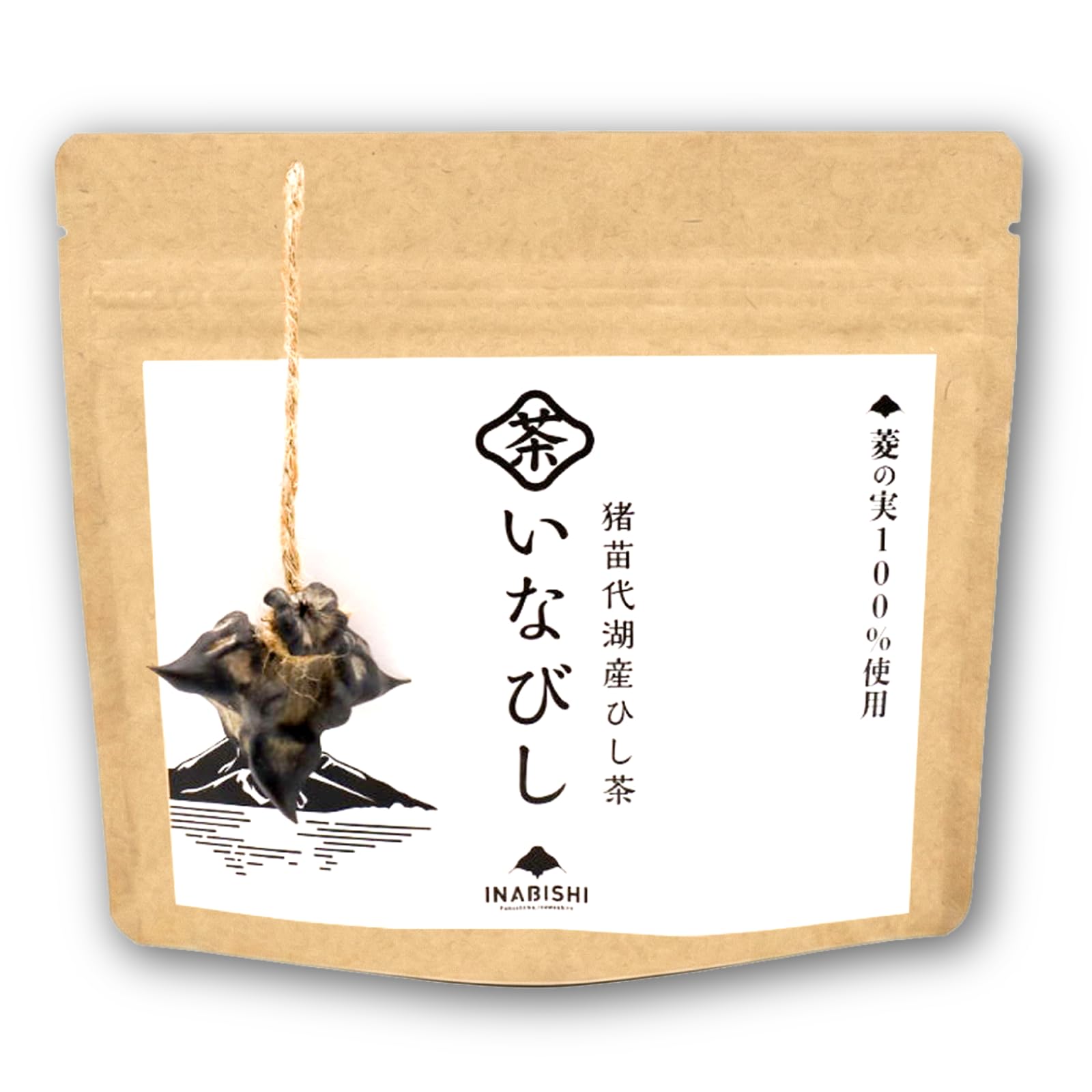 Amazon | いなびし ヒシ茶 ティーバッグ 国産 菱茶 ひし茶 茶葉 健康茶